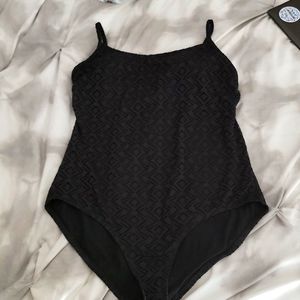 Black Catalina one piece